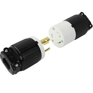 NWT Superior Electric YGA017-KIT 30 Amp 250 Volt Male Female Twist Lock